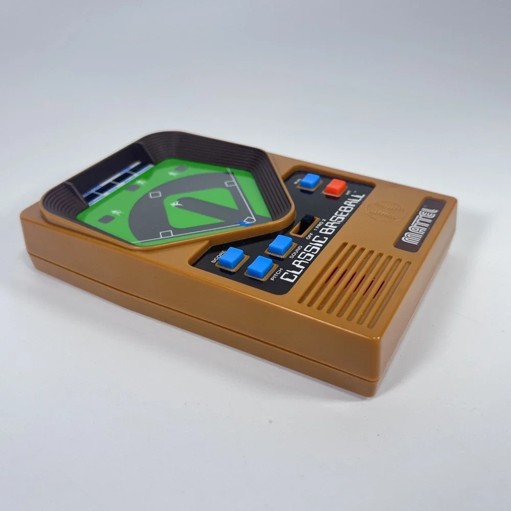 2001 Mattel Classic Baseball Handheld Electronic Game Tested and Working